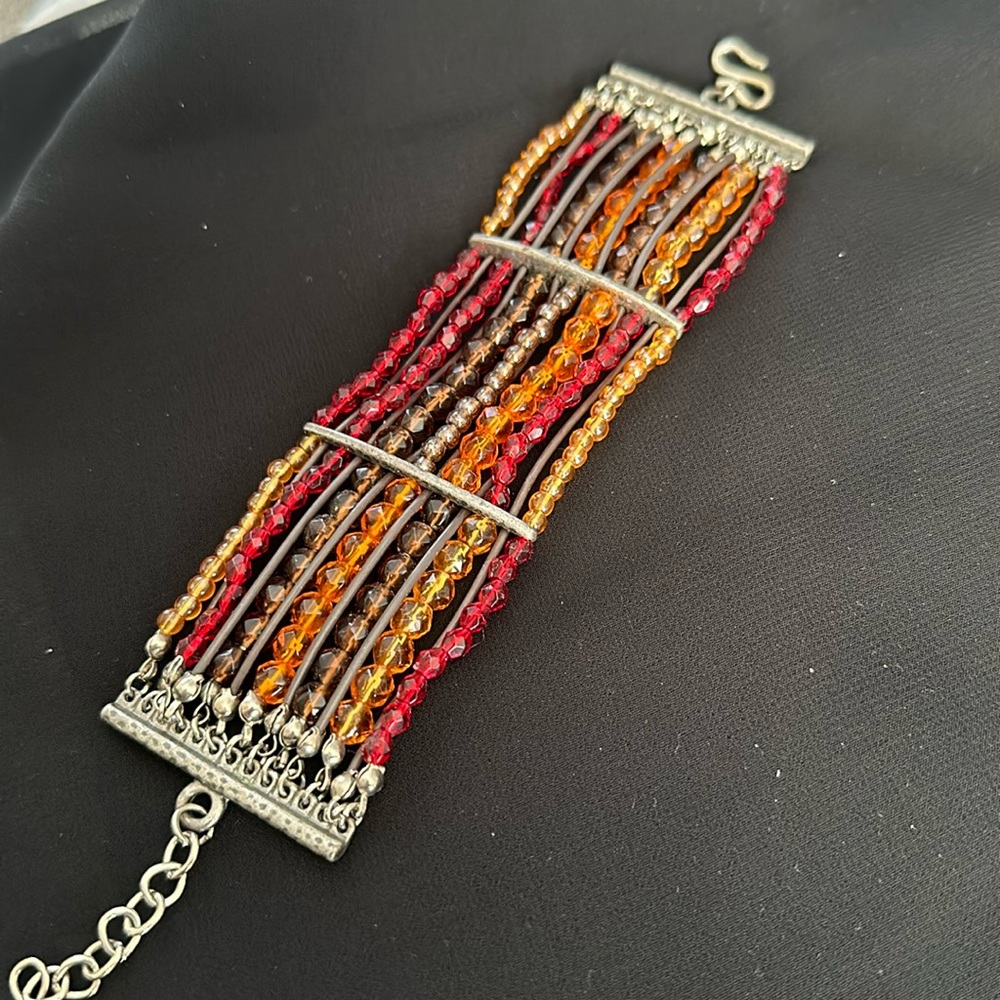 Beaded strands  bracelet